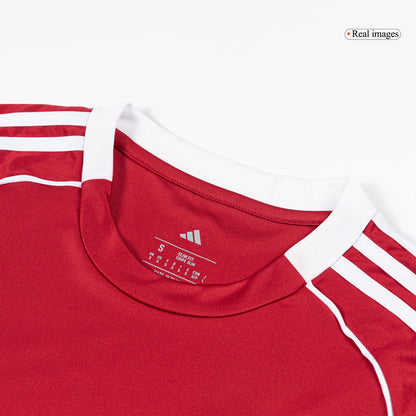 WIRTZ #7 Liverpool Otthon Soccer Mez 25/26 Piros