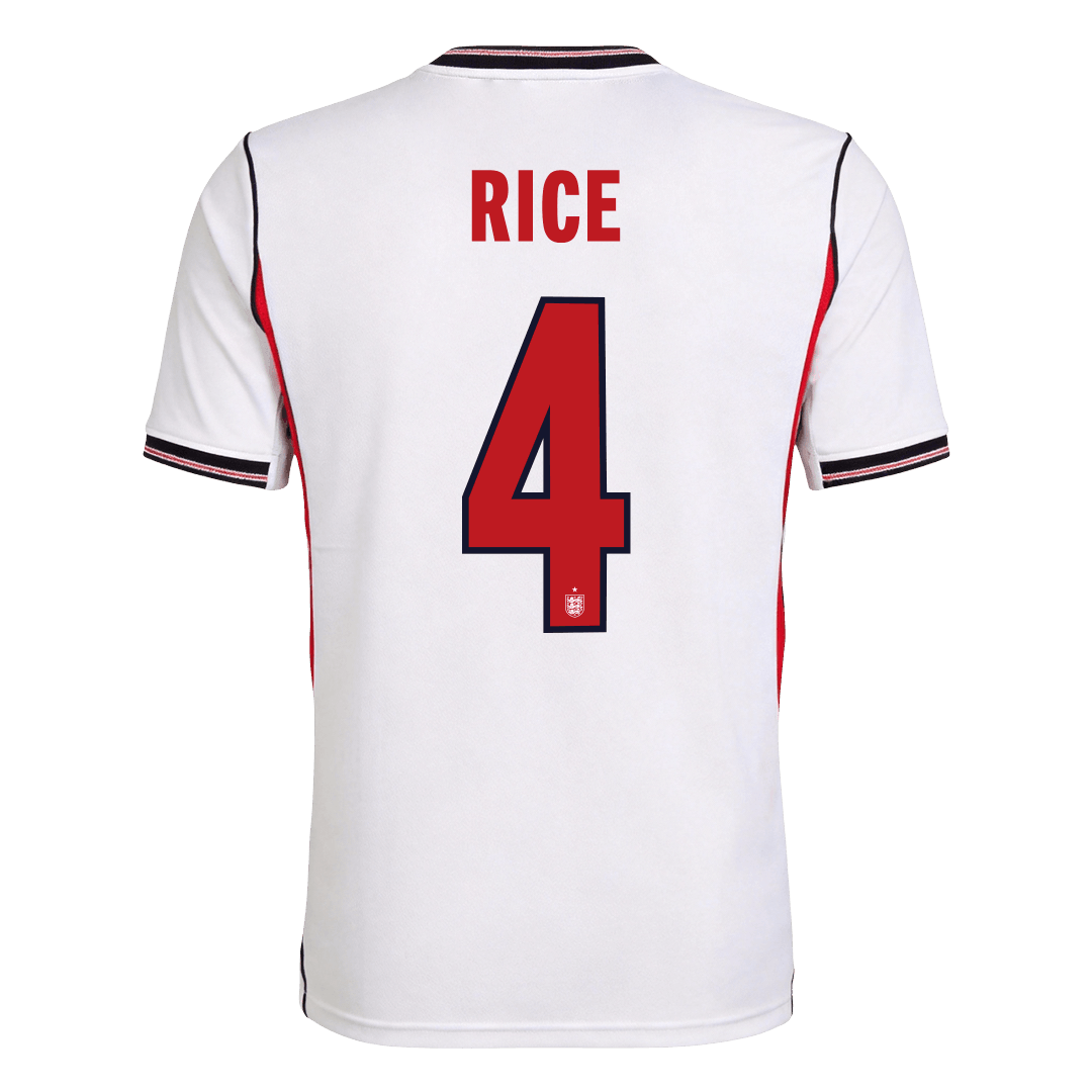 RICE #4 Anglia Hazai Világbajnoki Mez 2026 Fehér