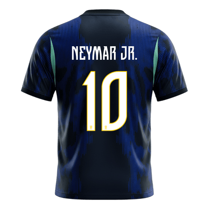 NEYMAR JR. #10 Brazília Idegenbeli Mez 2026 Sötétkék