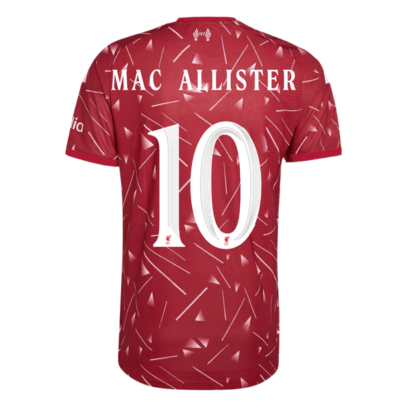 MAC ALLISTER #10 Liverpool Játékos Verzió Hazai Mez 2026/27 Piros - UCL