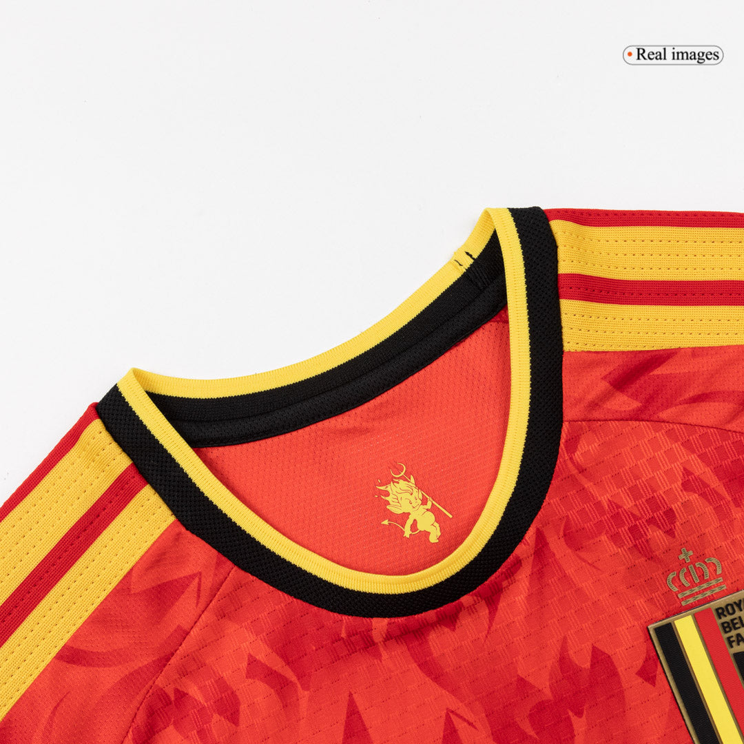 DE BRUYNE #7 Belgium Hazai Világbajnoki Mez 2026 Piros