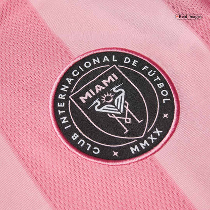 Inter Miami Otthoni Soccer Mez Készlet(Mez+Rövidnadrág) 2025 Rózsaszín