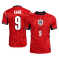 KANE #9 Anglia Játékos Verzió Idegenbeli Mez Világbajnoki 2026 Piros