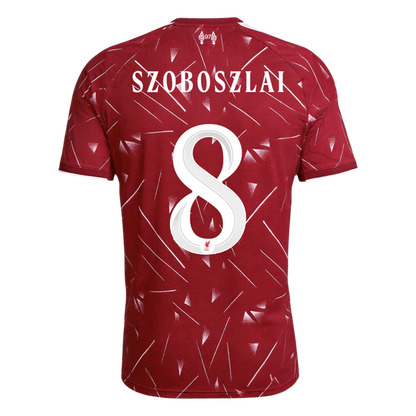 SZOBOSZLAI #8 Liverpool Hazai - UCL Futball 2026/27 Piros