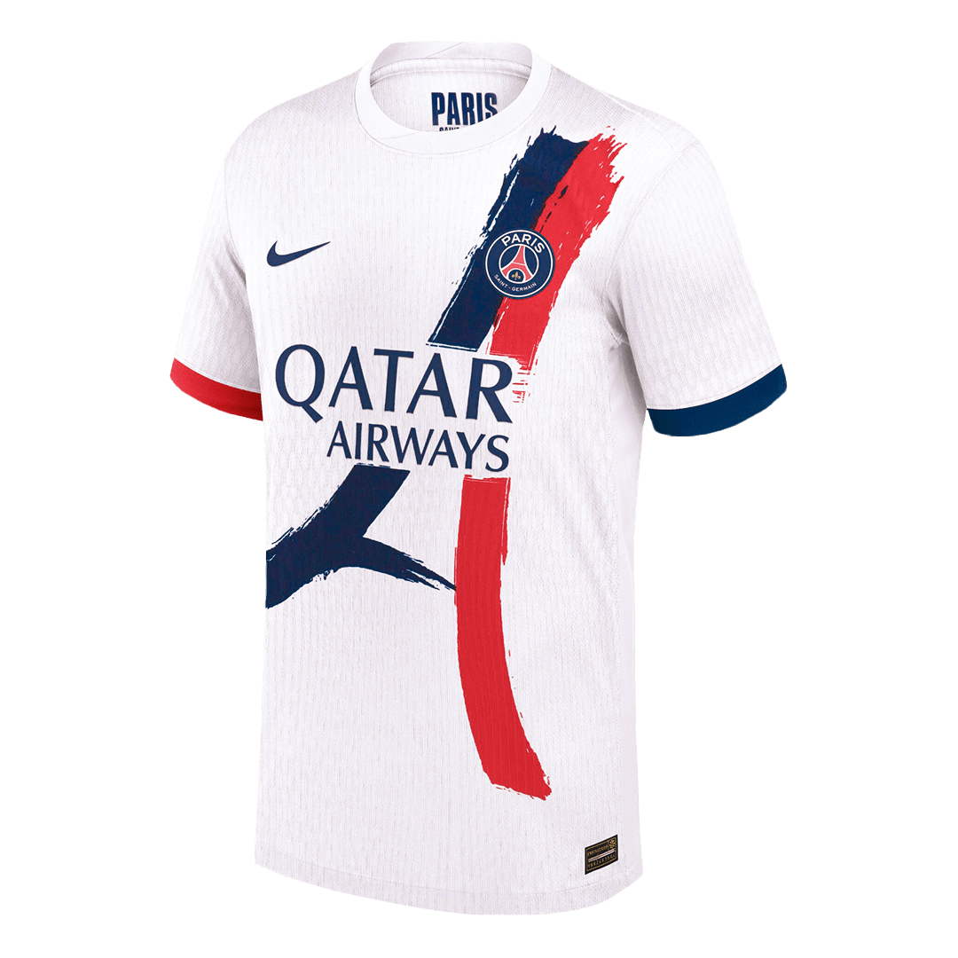 HAKIMI #2 PSG Játékos Idegenbeli Mez 2025/26 Fehér