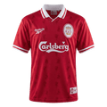 Liverpool Hazai Retro Futball Mez 1996/97 Piros