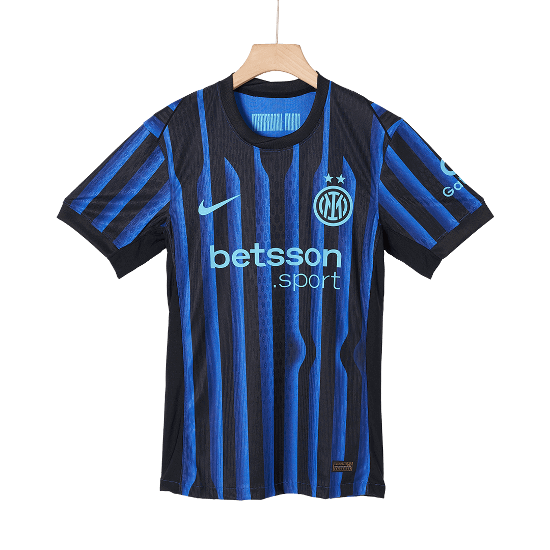LAUTARO #10 Játékos Inter Milan Otthon Soccer Mez 2025/26 Kék&Fekete