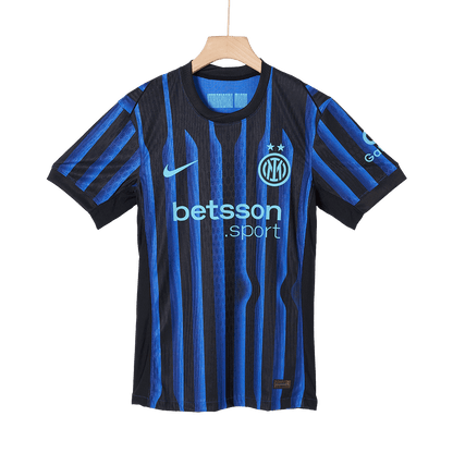 LAUTARO #10 Játékos Inter Milan Otthon Soccer Mez 2025/26 Kék&Fekete
