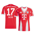 OLISE #17 Bayern Munich Otthon Mez 2025/26 Piros