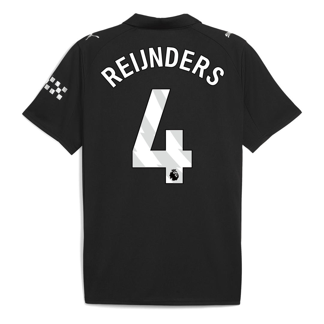 REIJNDERS #4 Manchester City Idegenbeli Mez 2025/26 Fekete