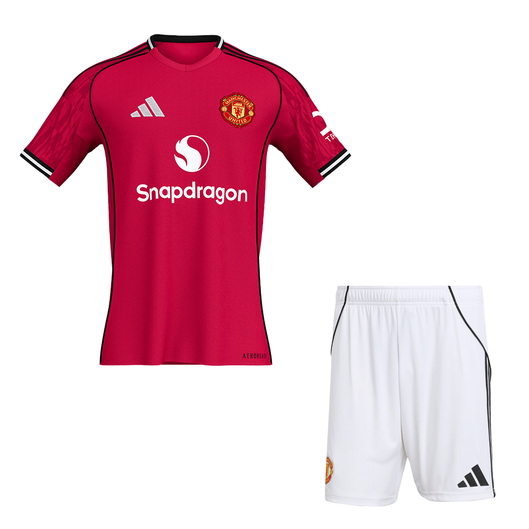 Manchester United Hazai World Cup Mez Szett (Mez+Nadrág) 2025/26 Piros