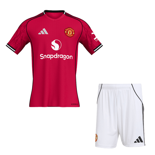 Manchester United Hazai World Cup Mez Szett (Mez+Nadrág) 2025/26 Piros