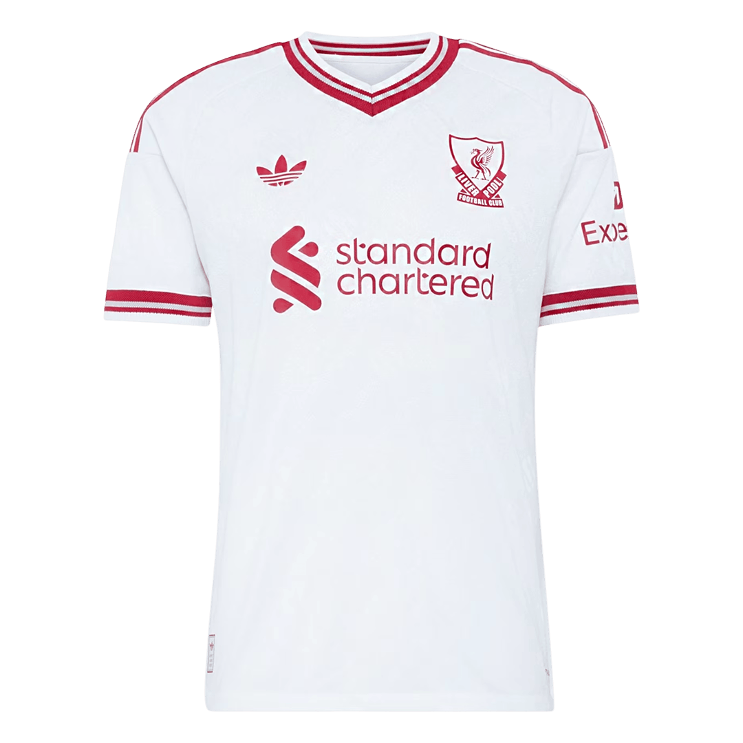SZOBOSZLAI #8 Liverpool Játékos Verzió Idegenbeli Mez 2026/27 Fehér - UCL