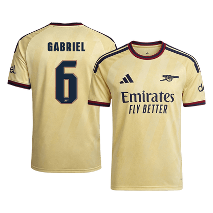 GABRIEL #6 Arsenal Játékos Verzió Harmadik Mez 2026/27 Sárga - UCL