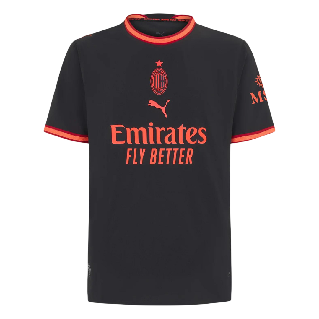 AC Milan Játékos Verzió Harmadik Mez 2026/27 Fekete