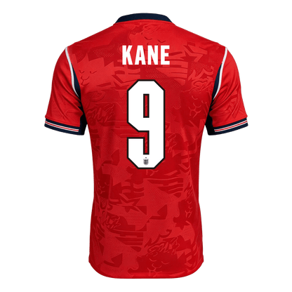 KANE #9 Anglia Játékos Verzió Idegenbeli Mez Világbajnoki 2026 Piros