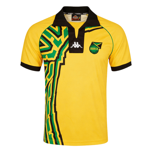 Jamaika Hazai Retro Futball Mez 1998 Sárga