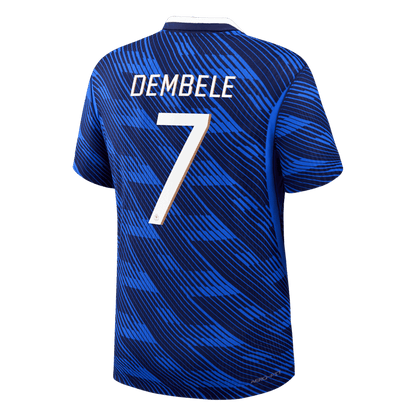 DEMBELE #7 Franciaország Játékos Verzió Hazai Mez Világbajnoki 2026 Kék