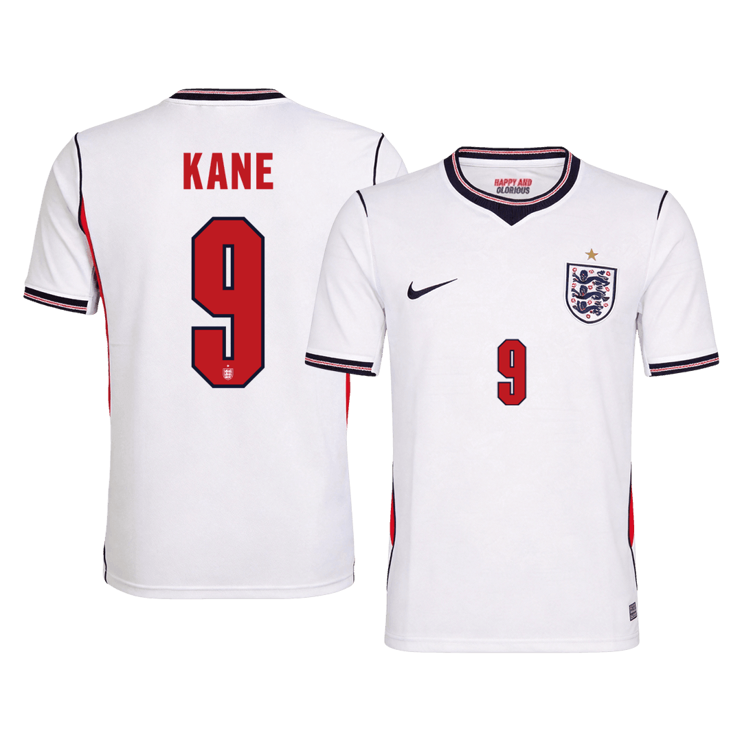KANE #9 Anglia Hazai Világbajnoki Mez 2026 Fehér