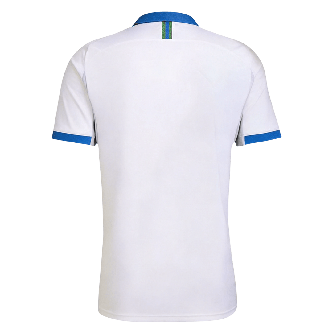 Brazília Idegenbeli Retro Futball Mez 2019 Fehér