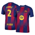 CUBARSÍ #2 Játékos Barcelona Otthon Soccer Mez 2025/26 Piros&Kék - UCL