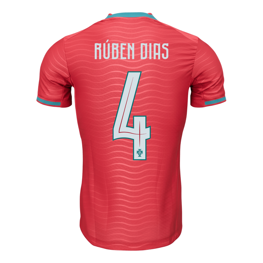 RÚBEN DIAS #4 Portugália Játékos Verzió Hazai Mez Világbajnoki 2026 Piros