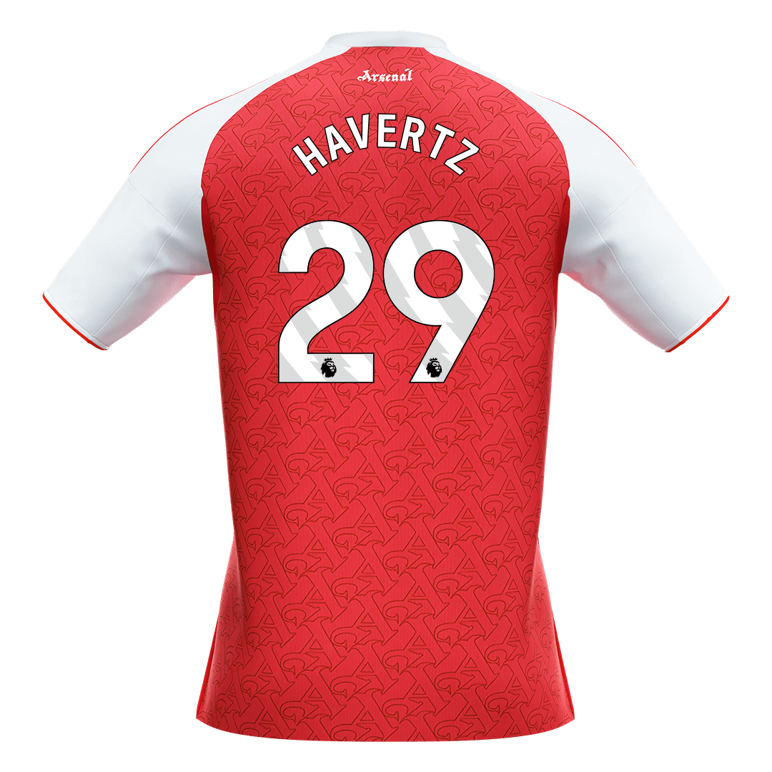 HAVERTZ #29 Arsenal
 Otthon Futball Mez 2025/26 Piros