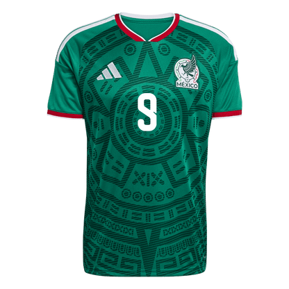 Raúl #9 Mexikó Hazai Mez 2026 Zöld