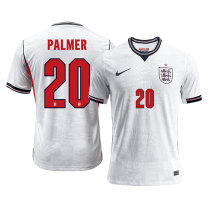 PALMER #20 Anglia Játékos Verzió Hazai Világbajnoki Mez 2026 Fehér