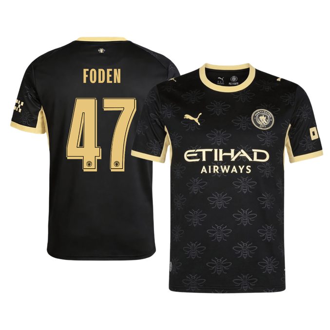 FODEN #47 Manchester City Idegenbeli Mez 2026/27 Fekete
