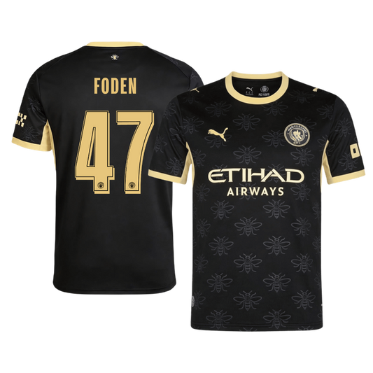 FODEN #47 Manchester City Idegenbeli Mez 2026/27 Fekete