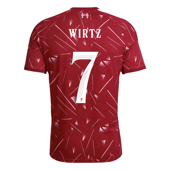 WIRTZ #7 Liverpool Hazai - UCL Futball 2026/27 Piros