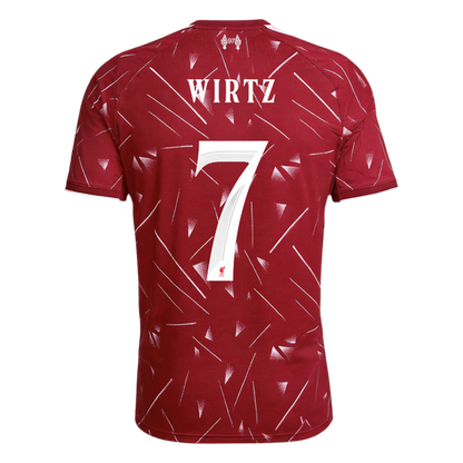 WIRTZ #7 Liverpool Hazai - UCL Futball 2026/27 Piros