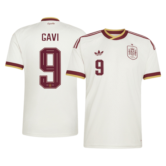 GAVI #9 Spanyolország Idegenbeli Mez 2026 Fehér