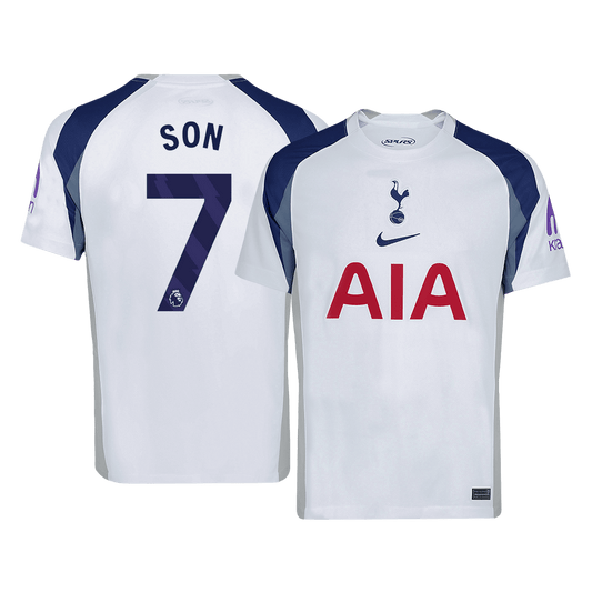 SON #7 Tottenham Hotspur 
Otthon 
 Futball Mez 
2025/26 
 Fehér