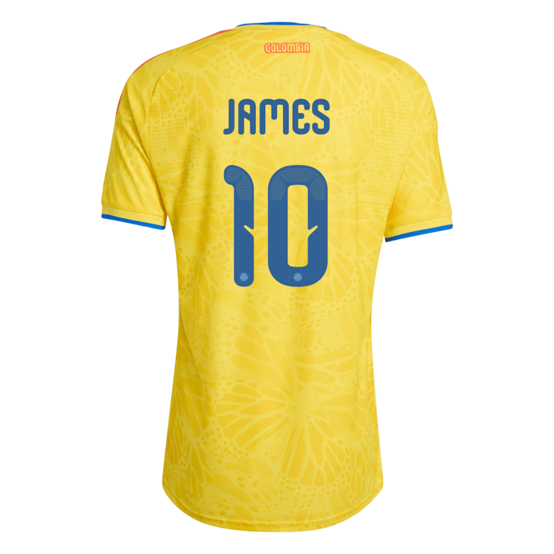 Játékos Verzió JAMES #10 Kolumbia Hazai Mez 2026 Sárga