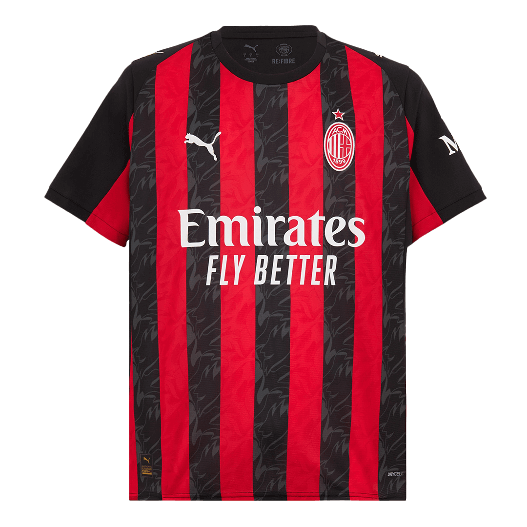 MODRIĆ #14 AC Milan Otthoni Soccer Mez 2025/26 Piros&Fekete