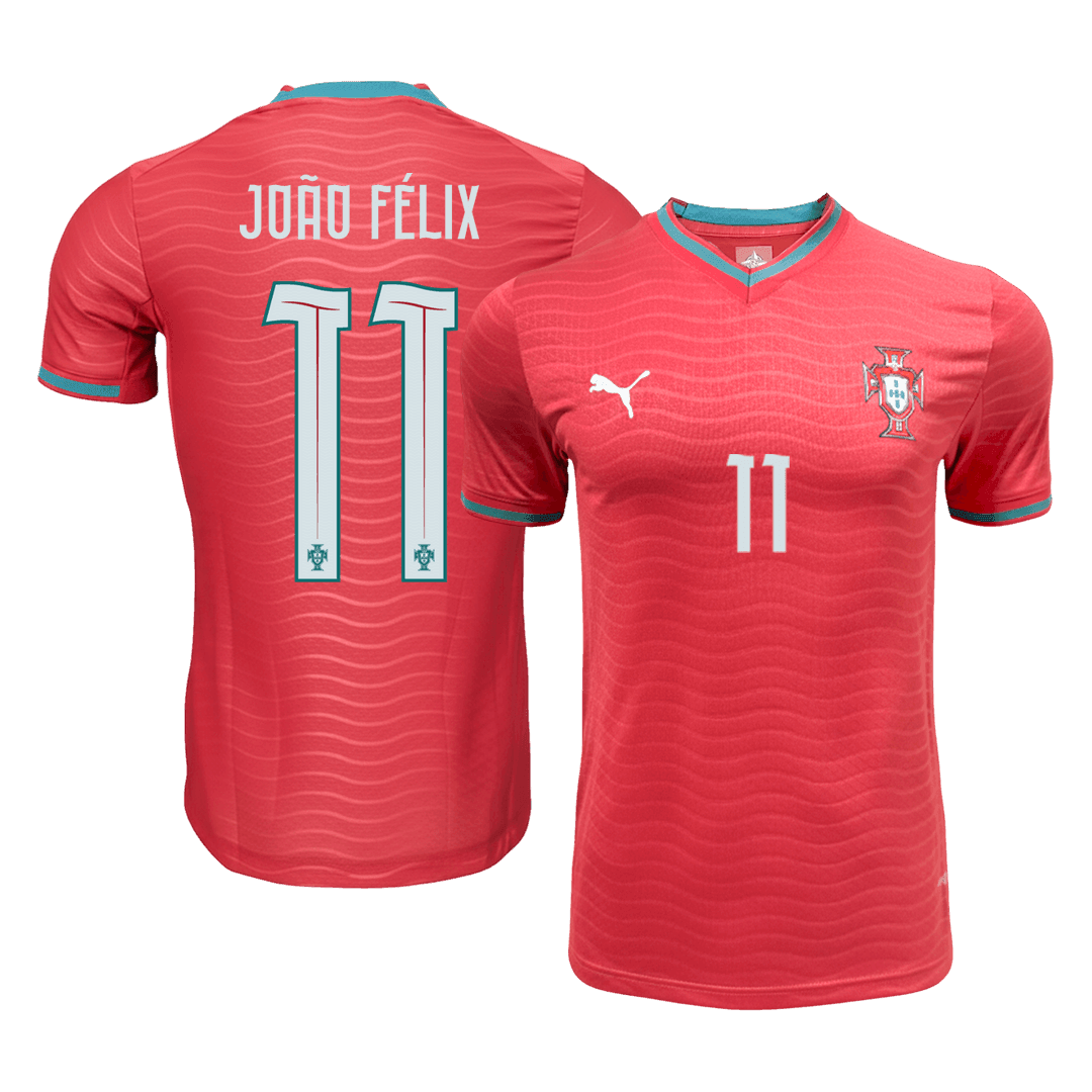 JOÃO FÉLIX #11 Portugália Játékos Verzió Hazai Mez Világbajnoki 2026 Piros