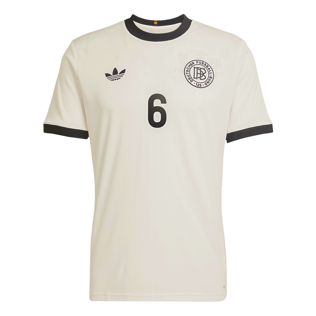 KIMMICH #6 Németország Futball Mez 2025 Fehér