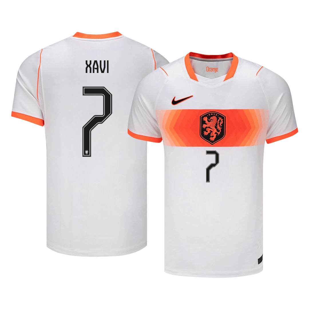 XAVI #7 Hollandia Idegenbeli Mez 2026 Fehér