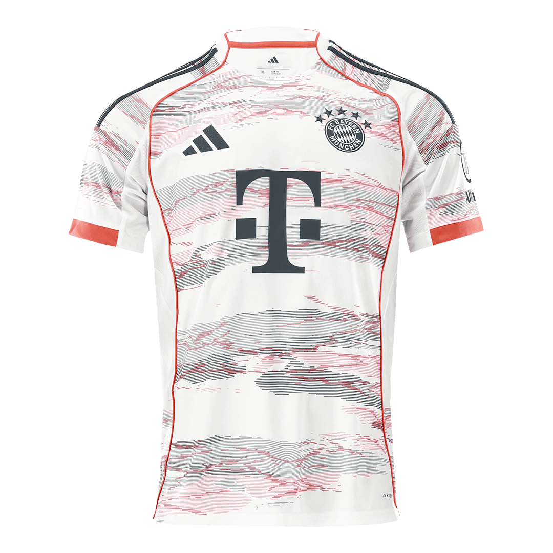 N.JACKSON #11 Bayern Munich Idegenbeli Mez 2025/26 Fehér