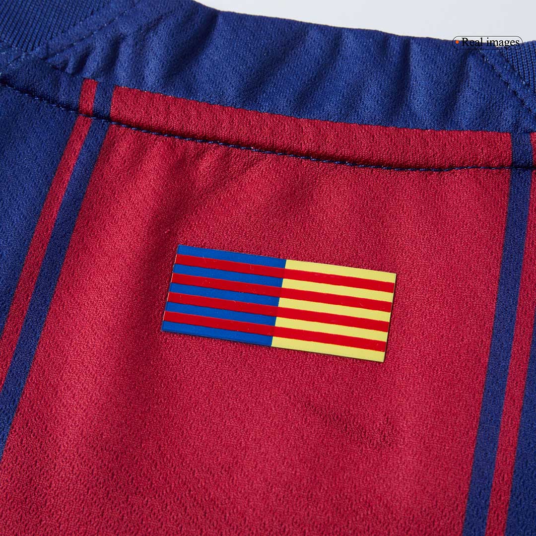 RAPHINHA #11 Barcelona Otthon Soccer Mez 2025/26 Piros&Kék - UCL