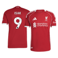 ISAK #9 Liverpool Játékos Hazai Mez 2025/26 Piros