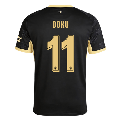 DOKU #11 Manchester City Idegenbeli Mez 2026/27 Fekete