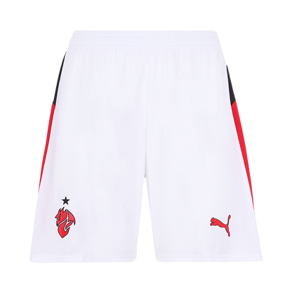 AC Milan Idegenbeli Soccer Rövidnadrág 25/26 Fehér 2025/26