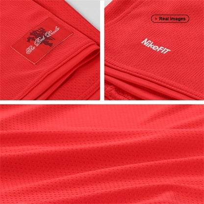 Manchester United Otthon Retro Futball Mez 2007/08 Piros