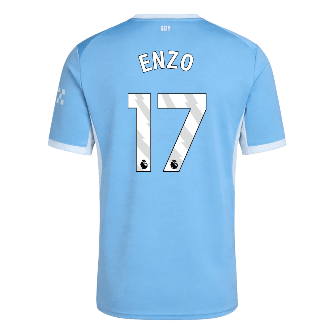 ENZO #17 Manchester City Hazai Mez 2026/27 Kék