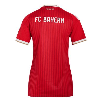 Női Bayern Munich Hazai Futball Mez 2026/27 Piros