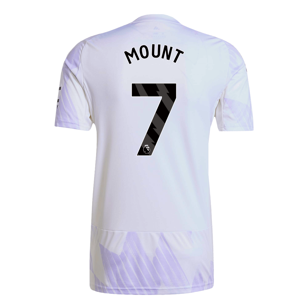 MOUNT #7 Manchester United Idegenbeli Mez 2025/26 Fehér