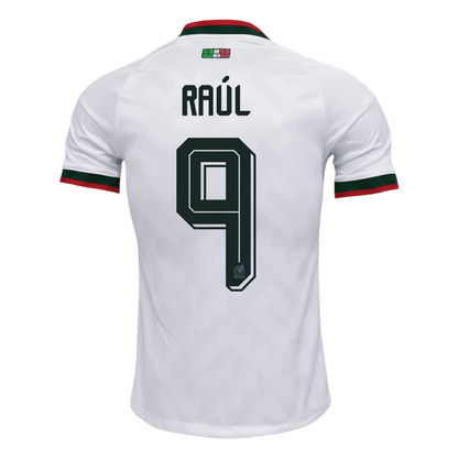 RAÚL #9 Mexikó Játékos Verzió Idegenbeli Mez Világbajnoki 2026 Fehér